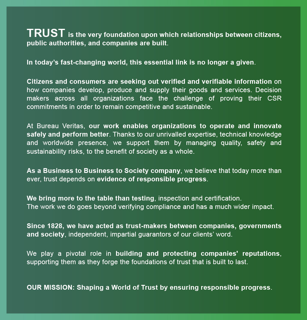 Manifesto with red background