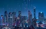 A visual representation depicting the decarbonization of buildings