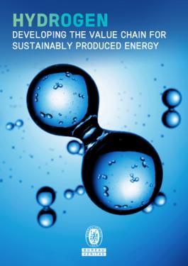 First page of white paper showing hydrogen atom 